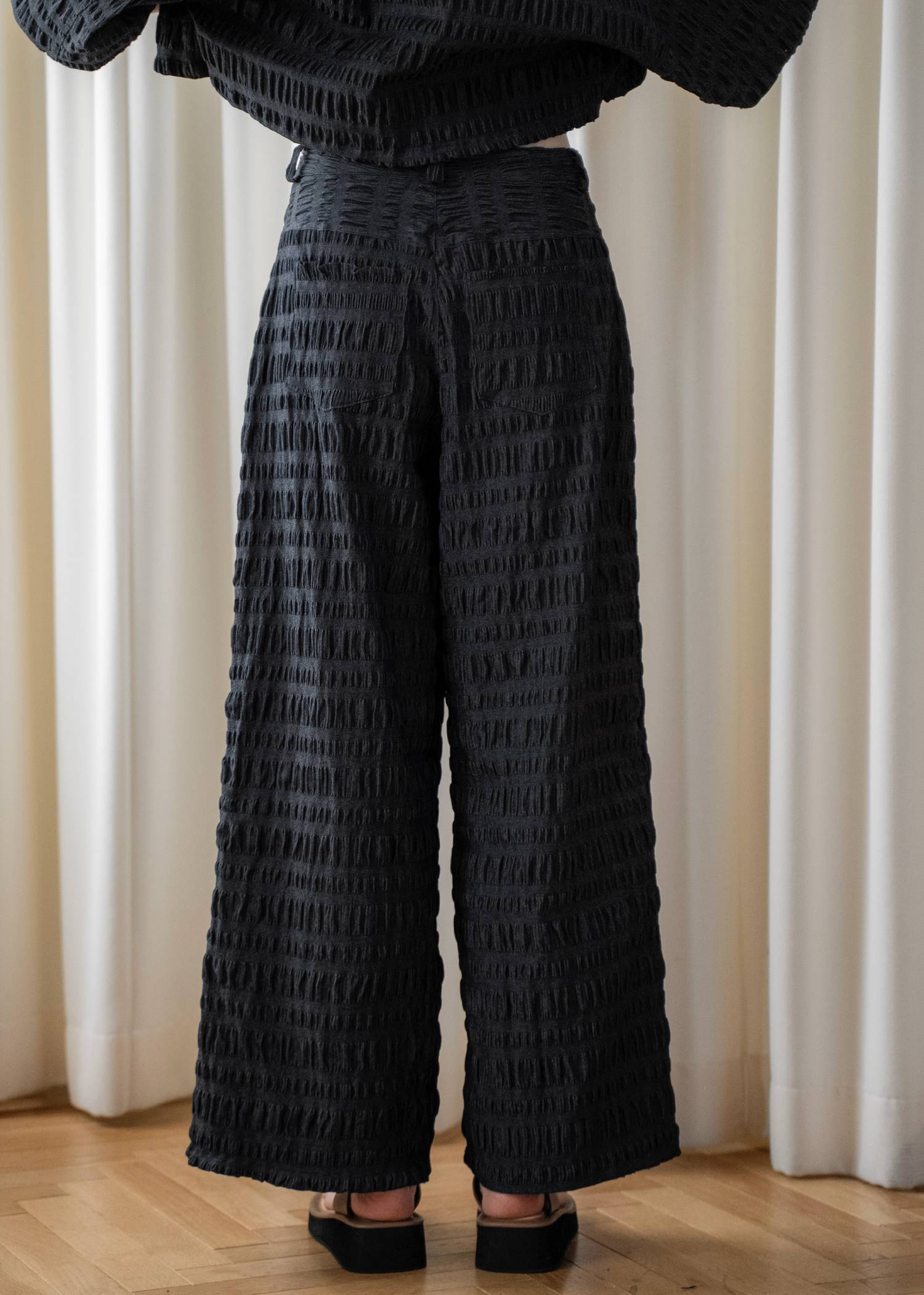 dungaree shirring PT