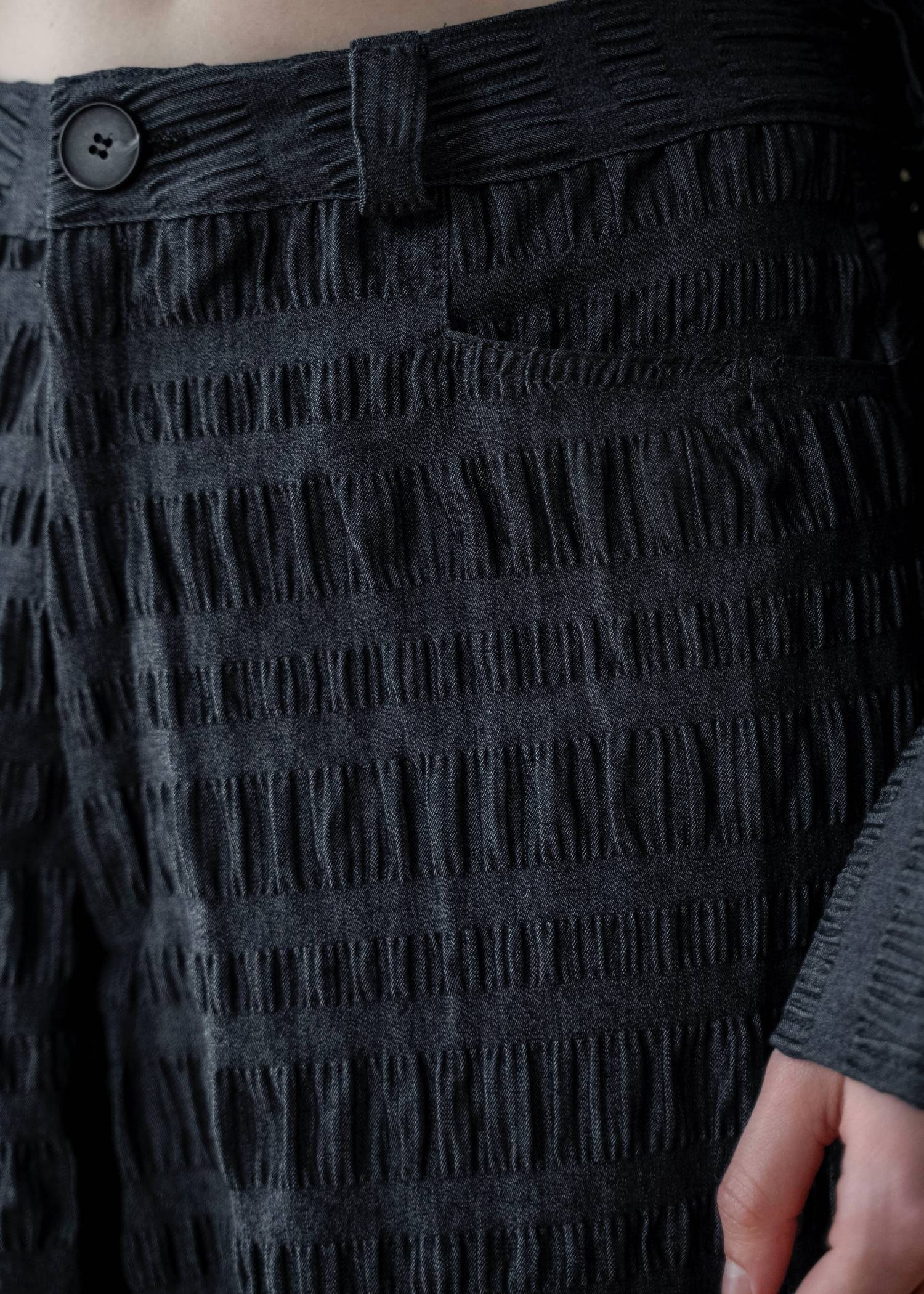 dungaree shirring PT