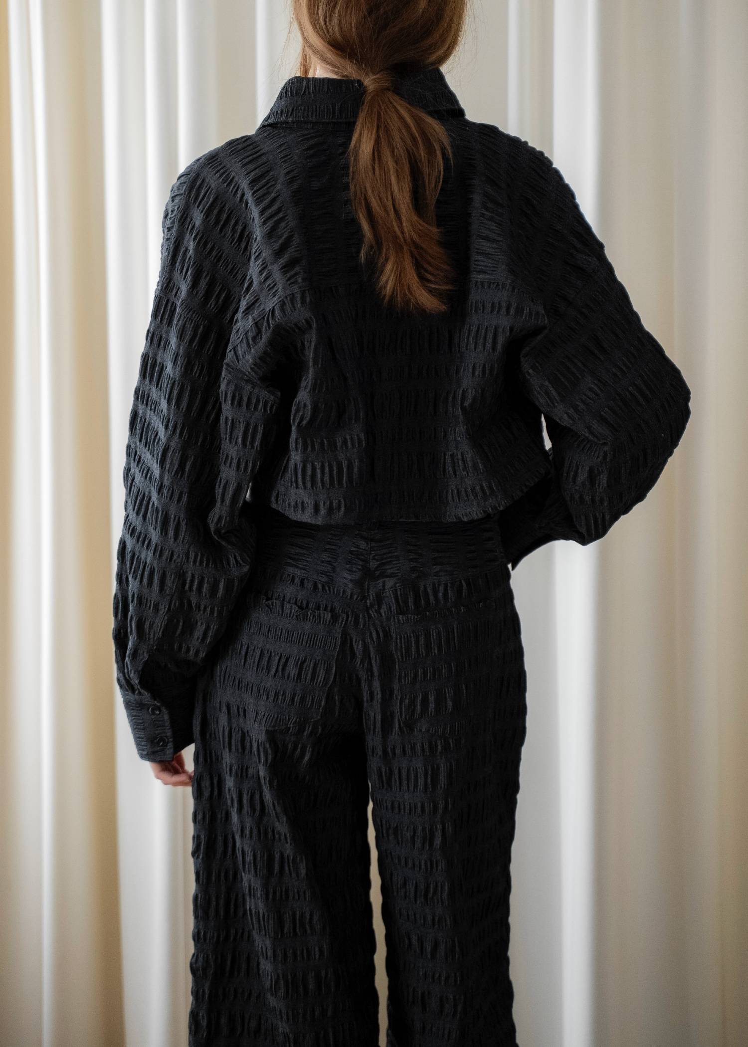 dungaree shirring PT