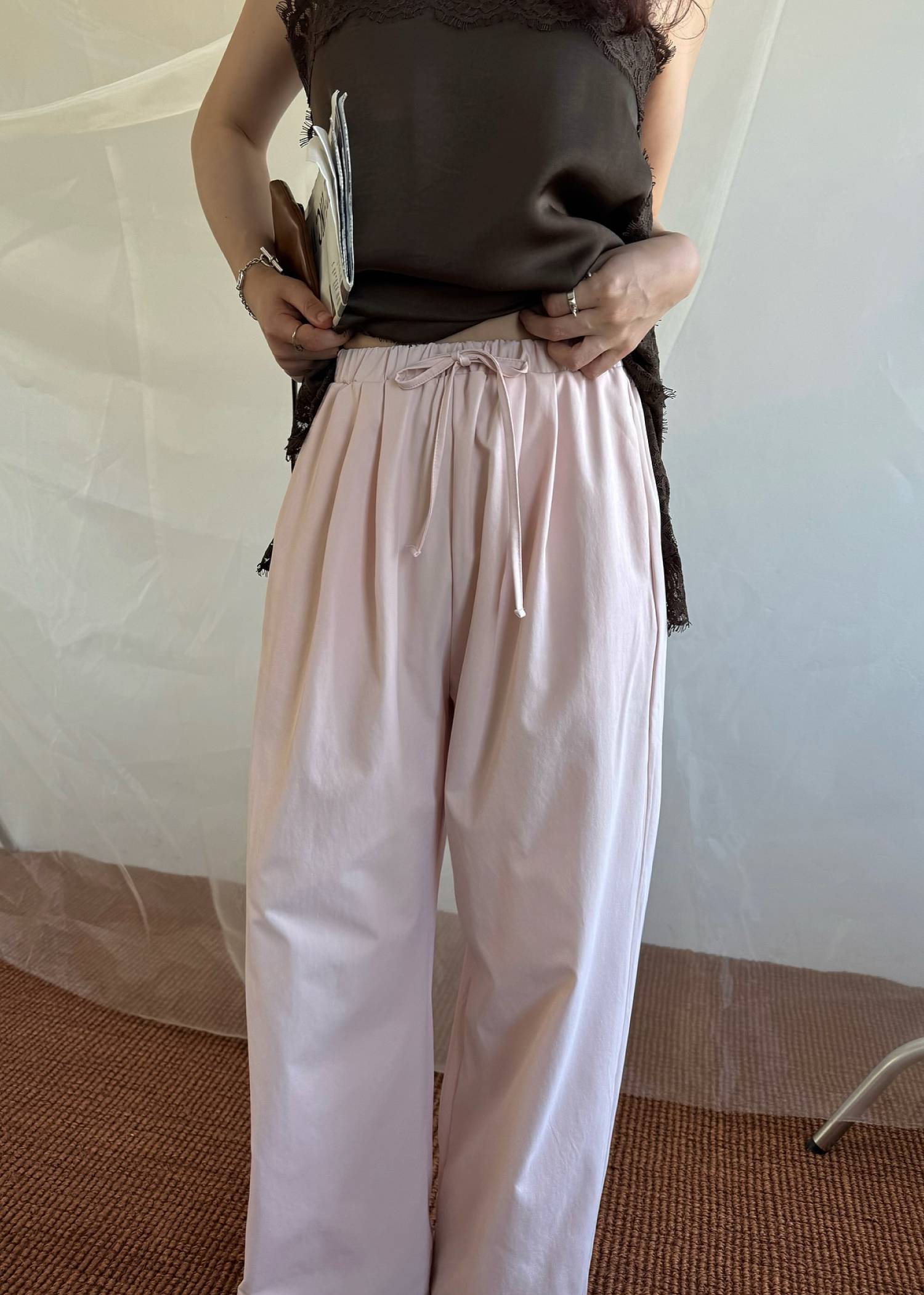 waist tuck gather relax PT