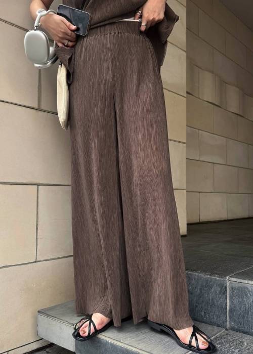 wide belt pleats relax PT