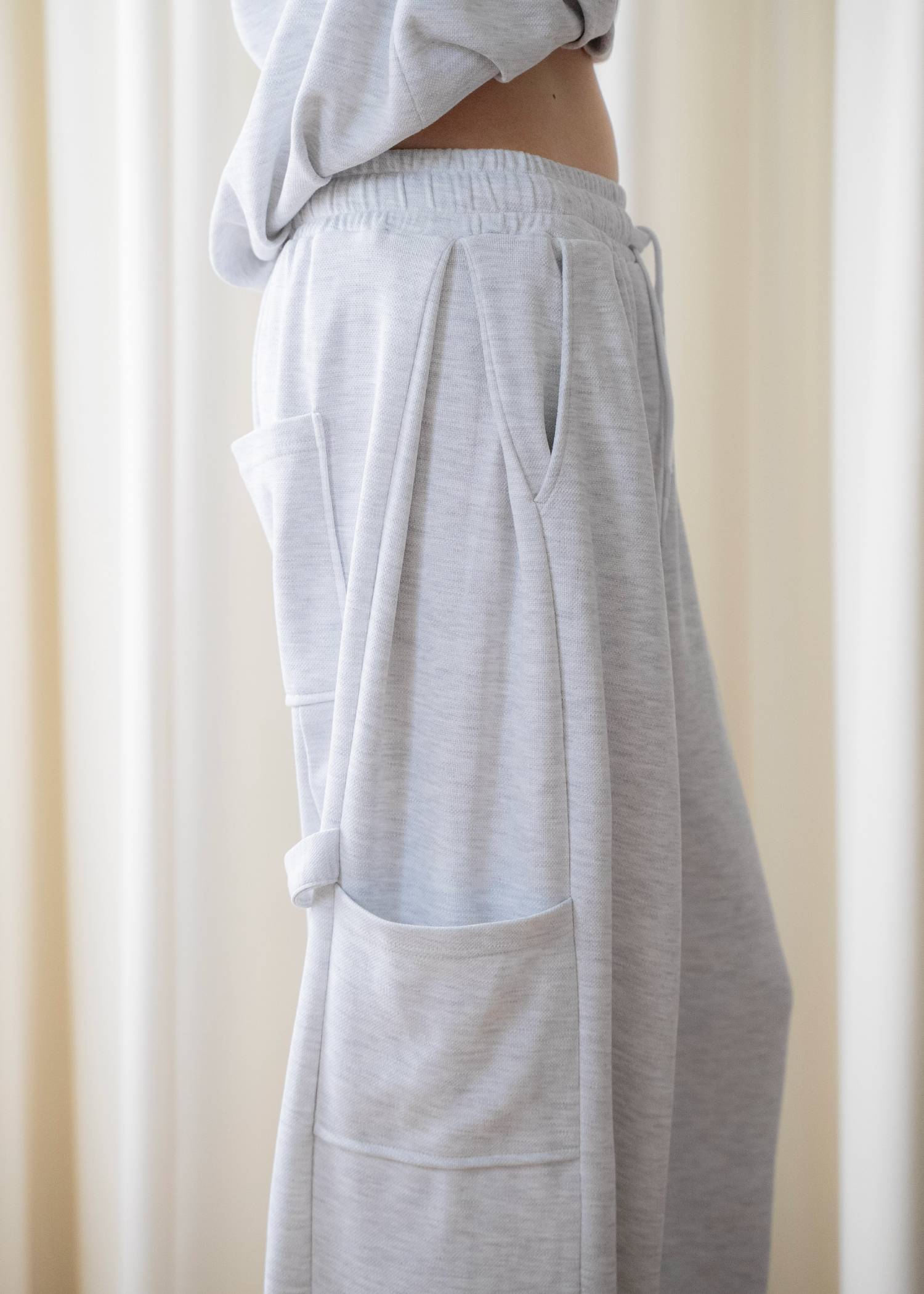 moss stitch sweat painter PT