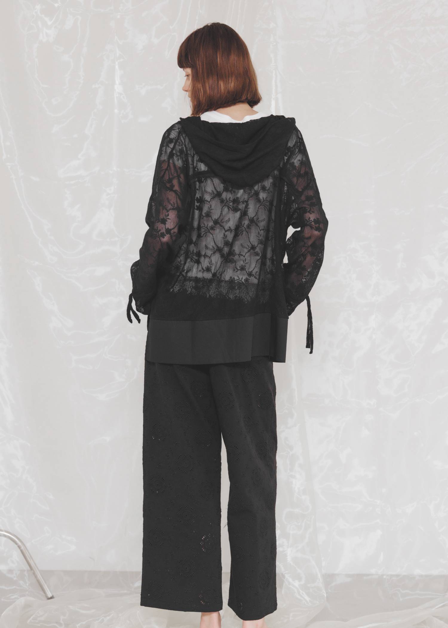 eyelet embroidery chino PT