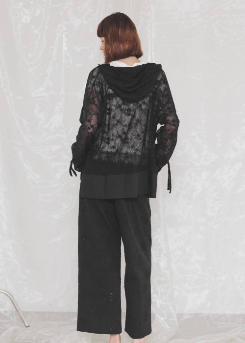 eyelet embroidery chino PT