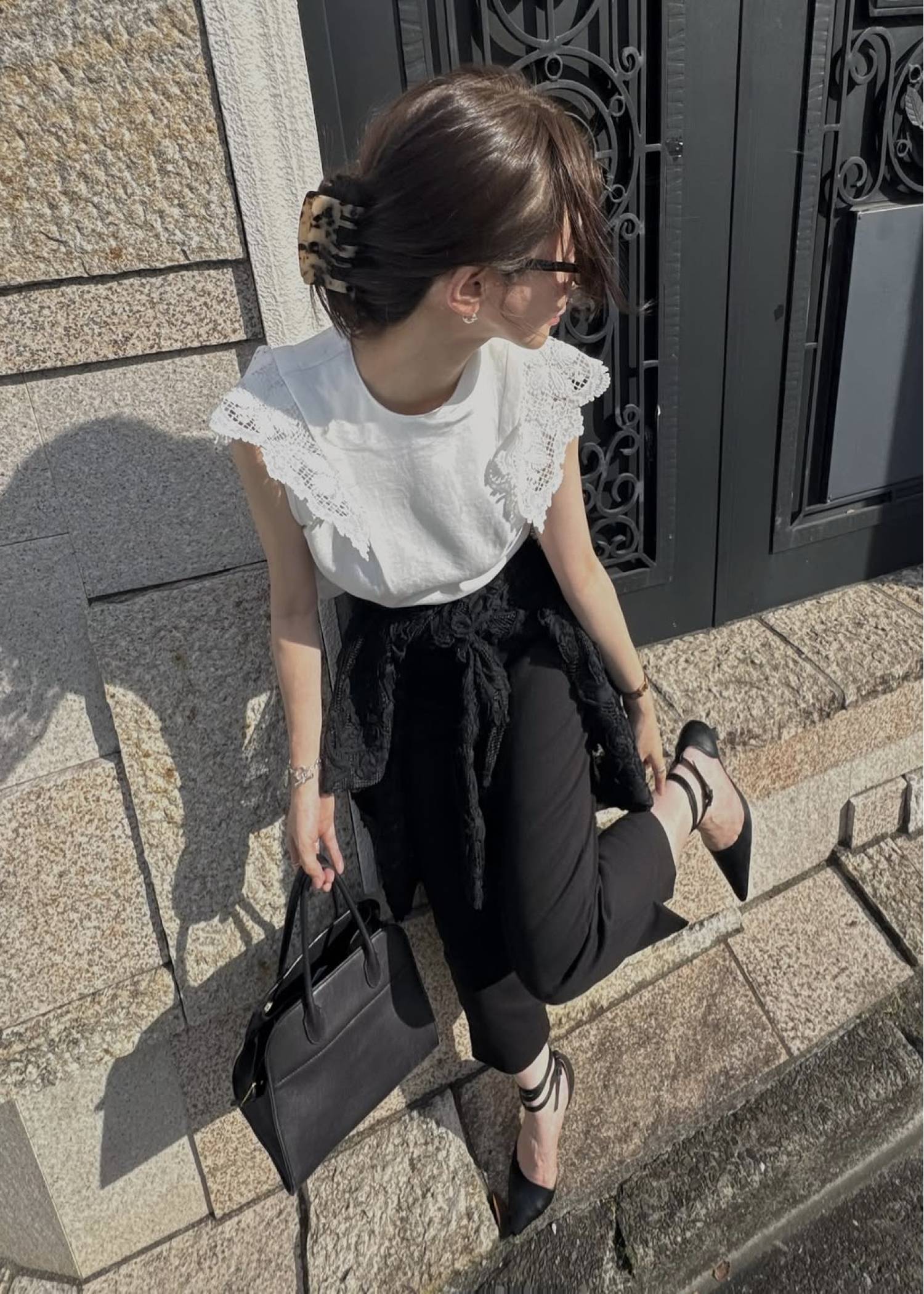 side slit rich capri PT