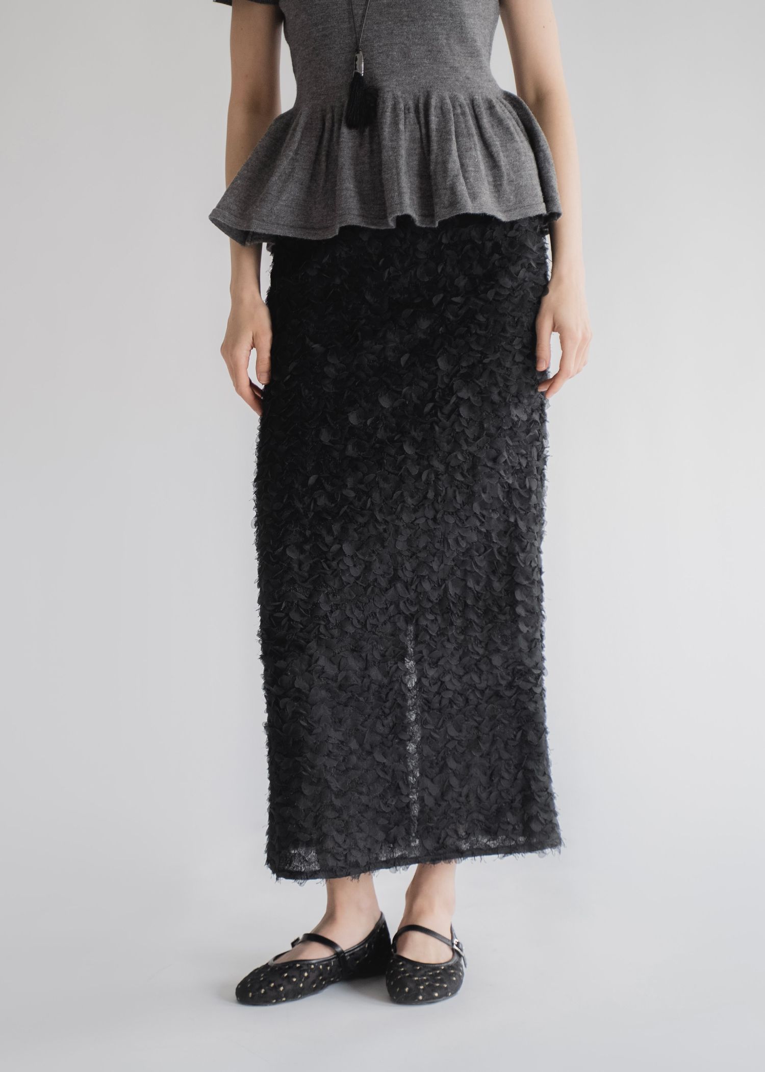 flower embroidery mary jane shoes