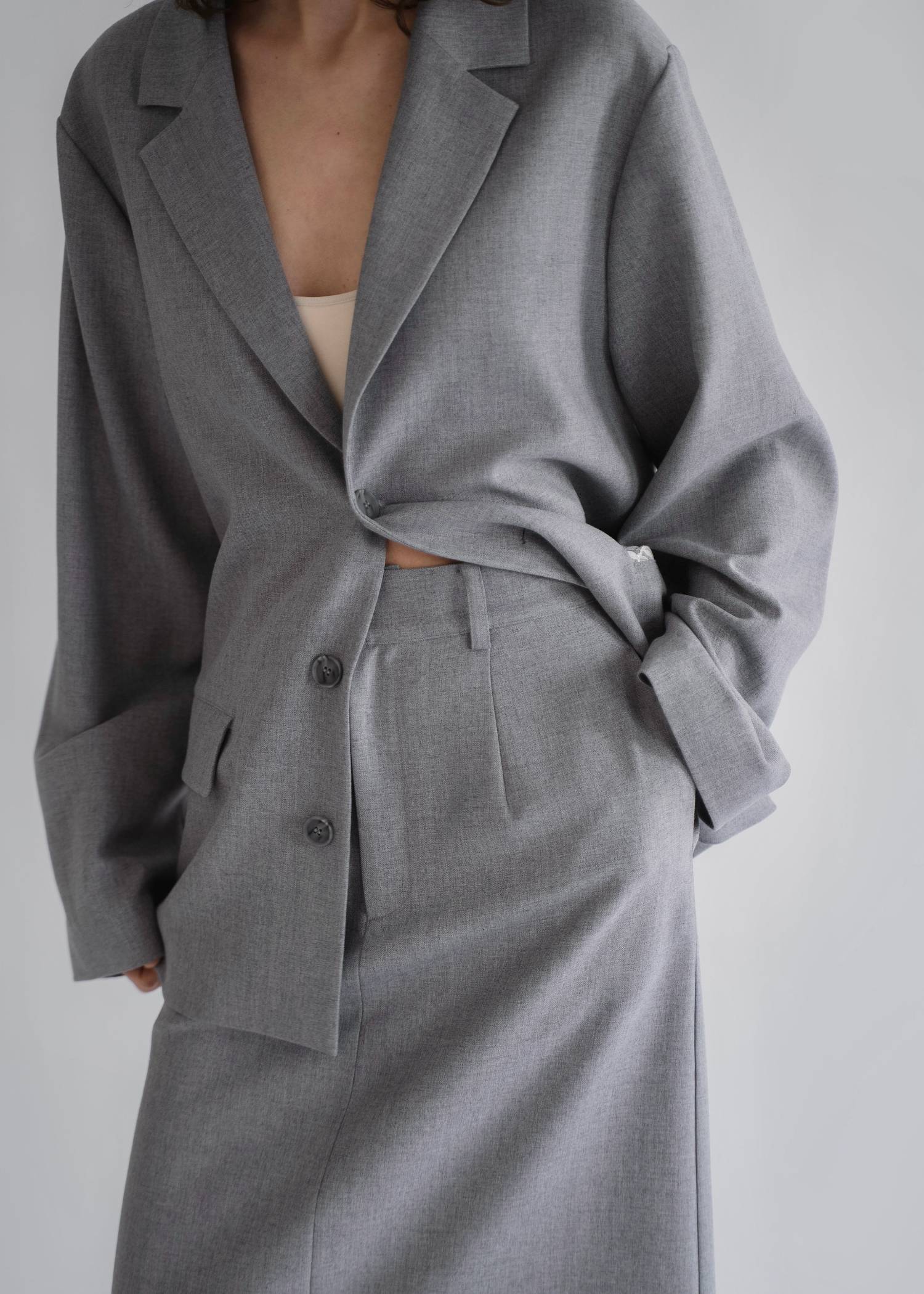 hem lace slit mermaid SK