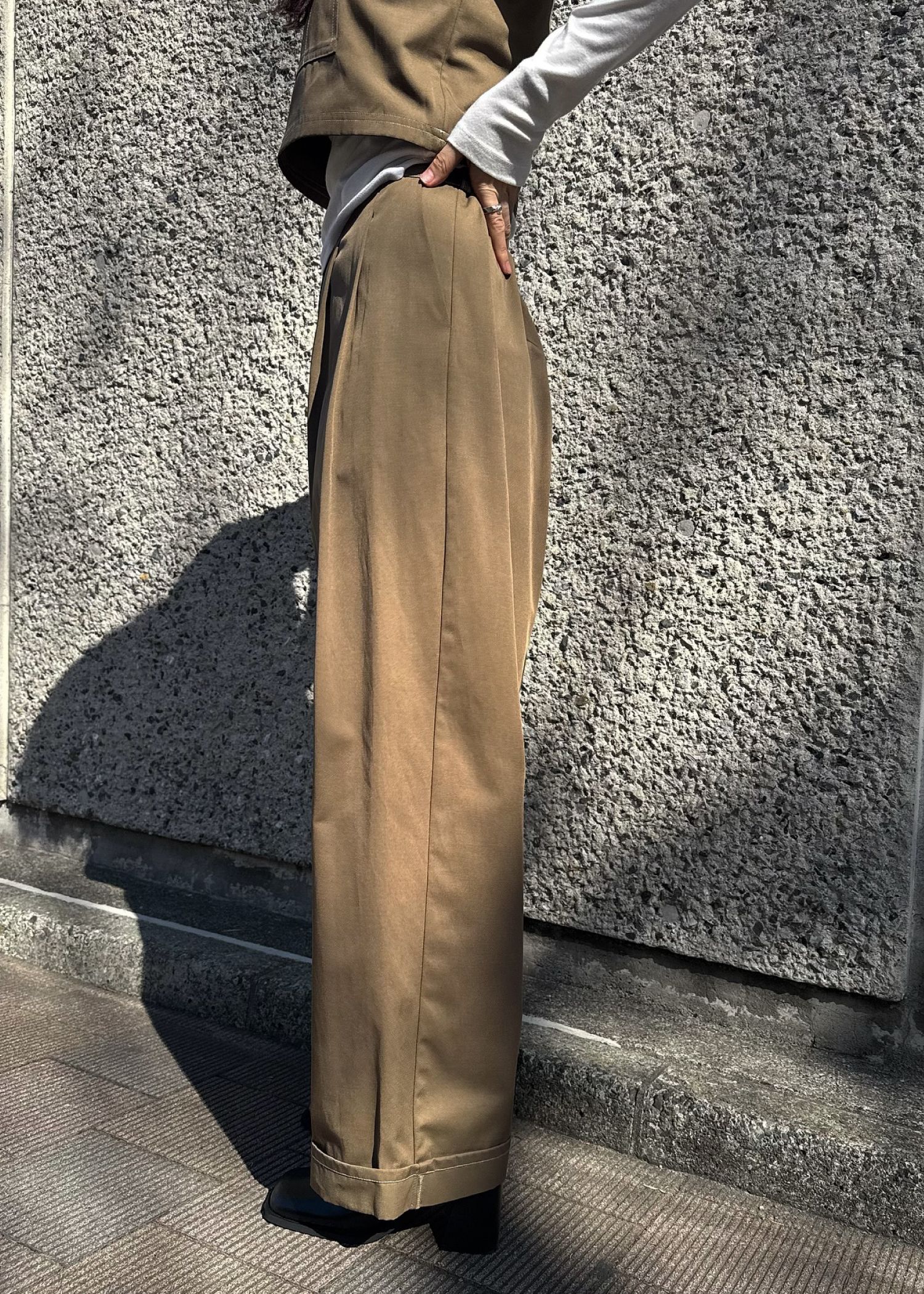 2piece roll up suspenders all-in-one