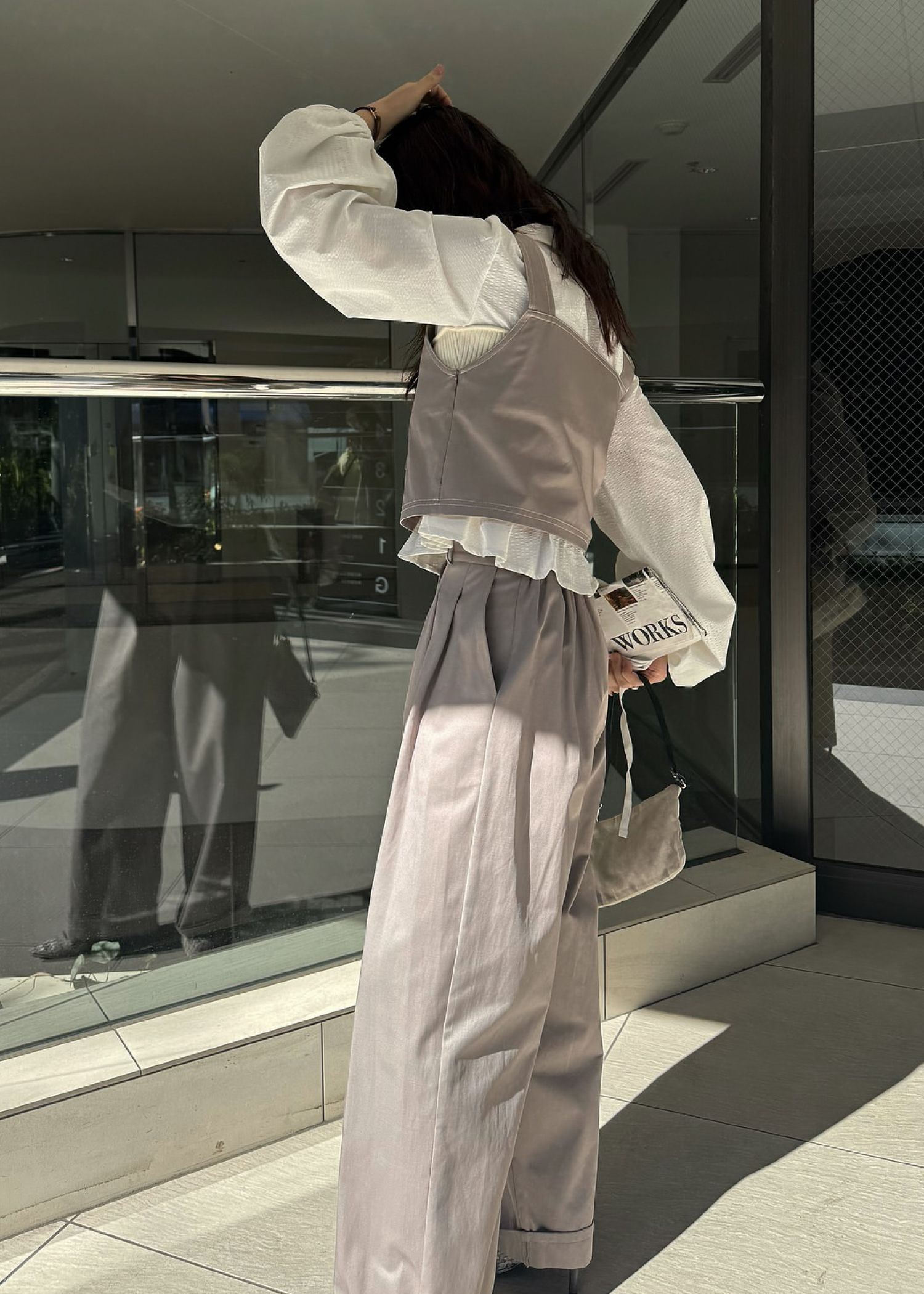 2piece roll up suspenders all-in-one