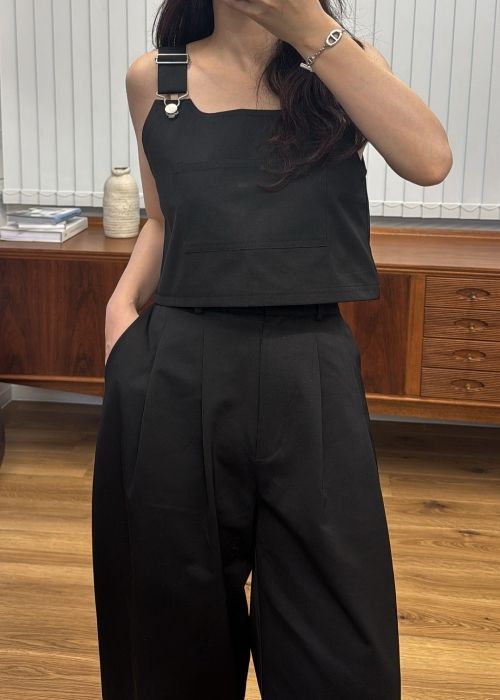 2piece roll up suspenders all-in-one