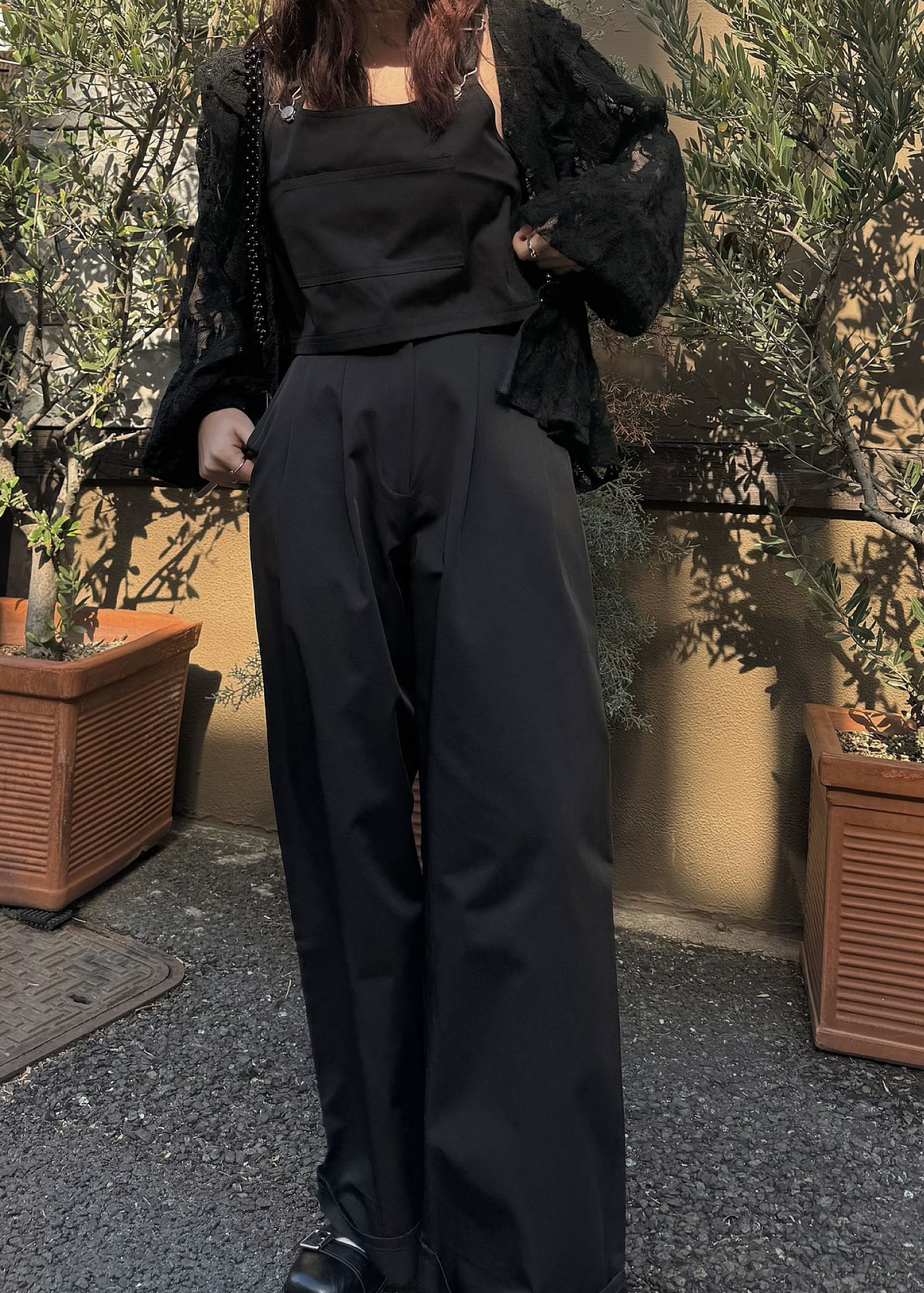 2piece roll up suspenders all-in-one