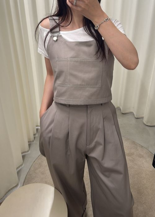 2piece roll up suspenders all-in-one