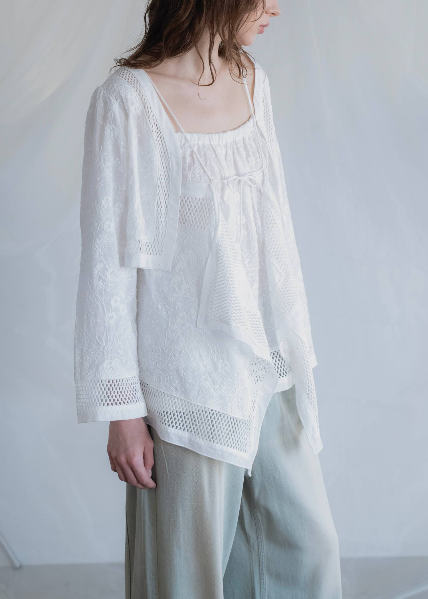 multi way drape panel cami tops