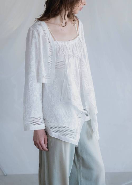 multi way drape panel cami tops