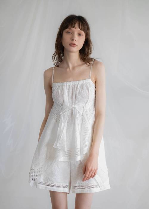 multi way drape panel cami tops
