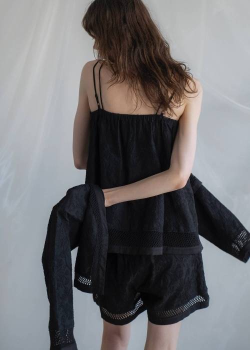 multi way drape panel cami tops