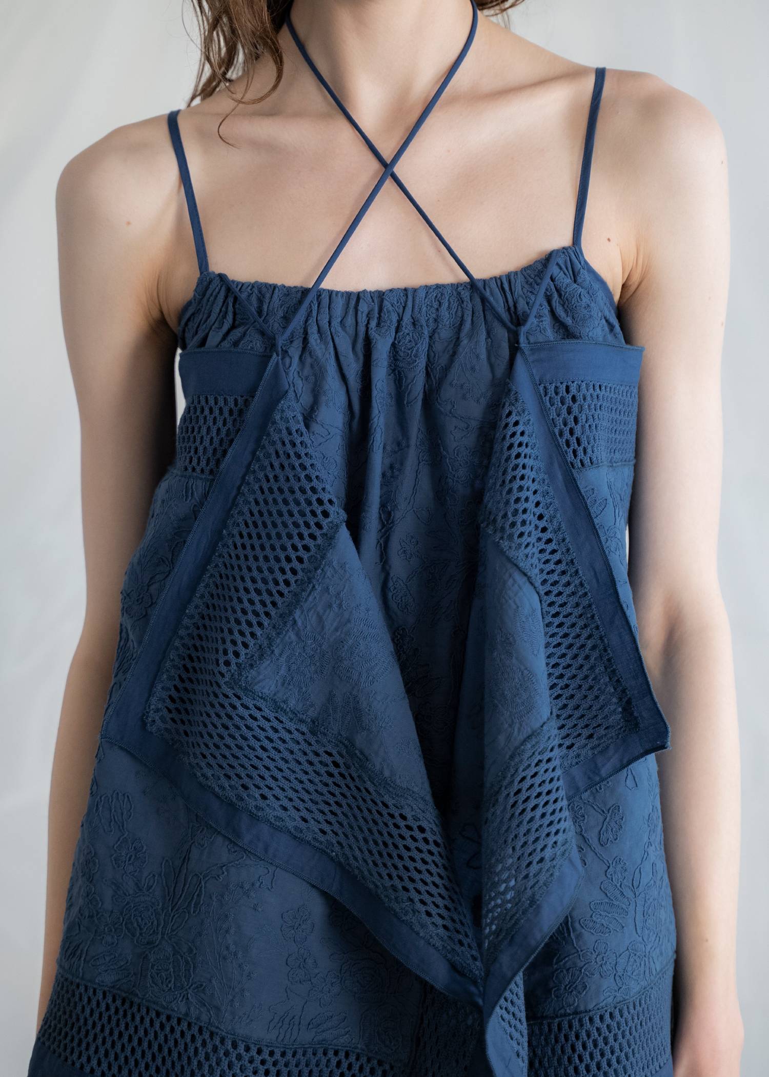 multi way drape panel cami tops