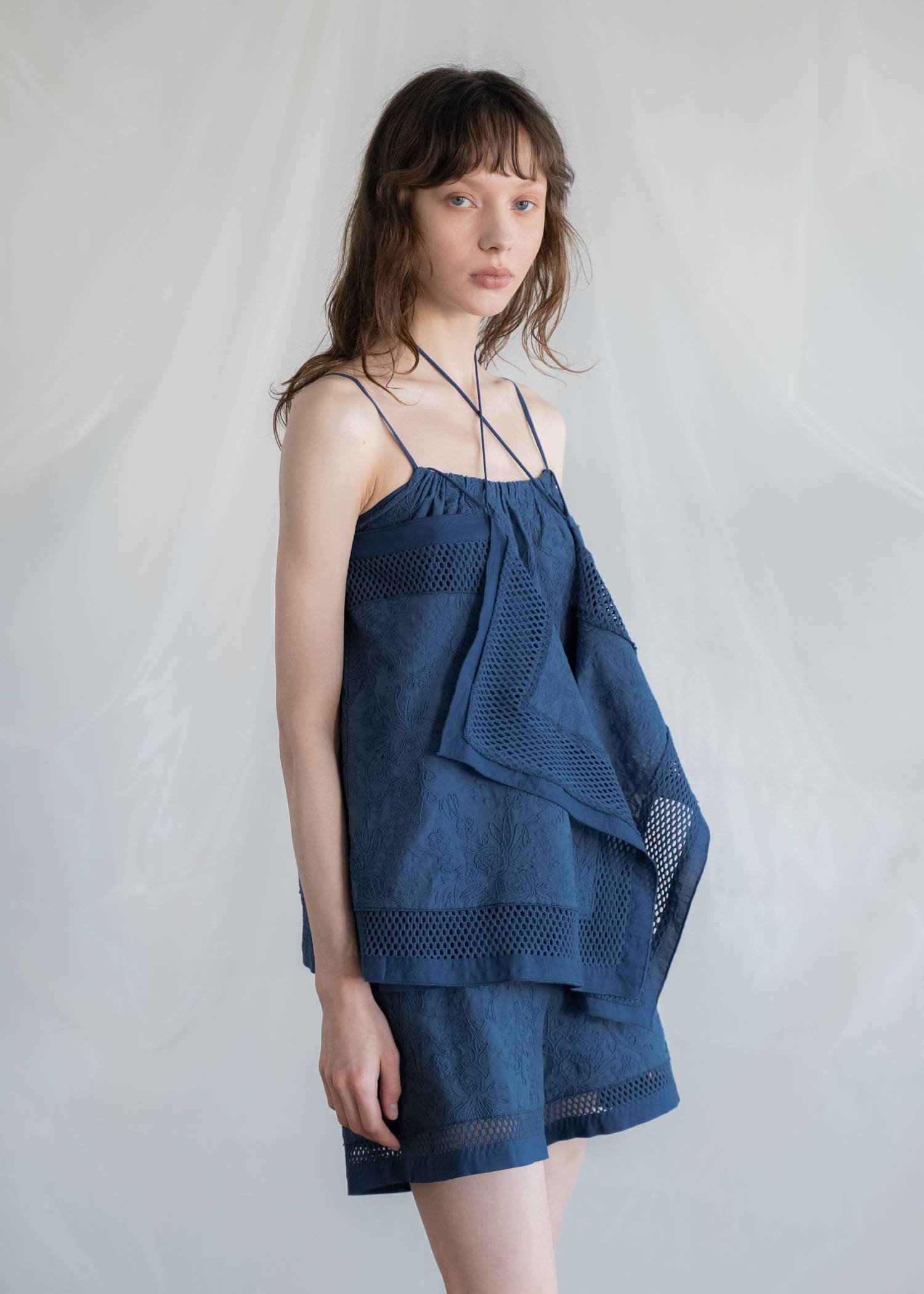 multi way drape panel cami tops