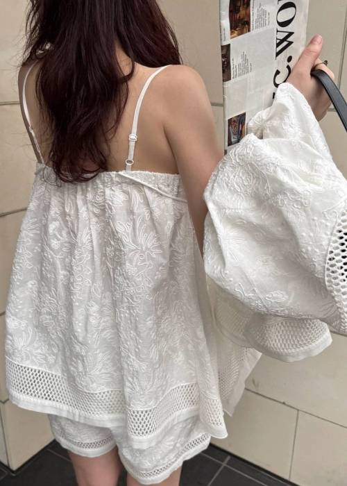 multi way drape panel cami tops
