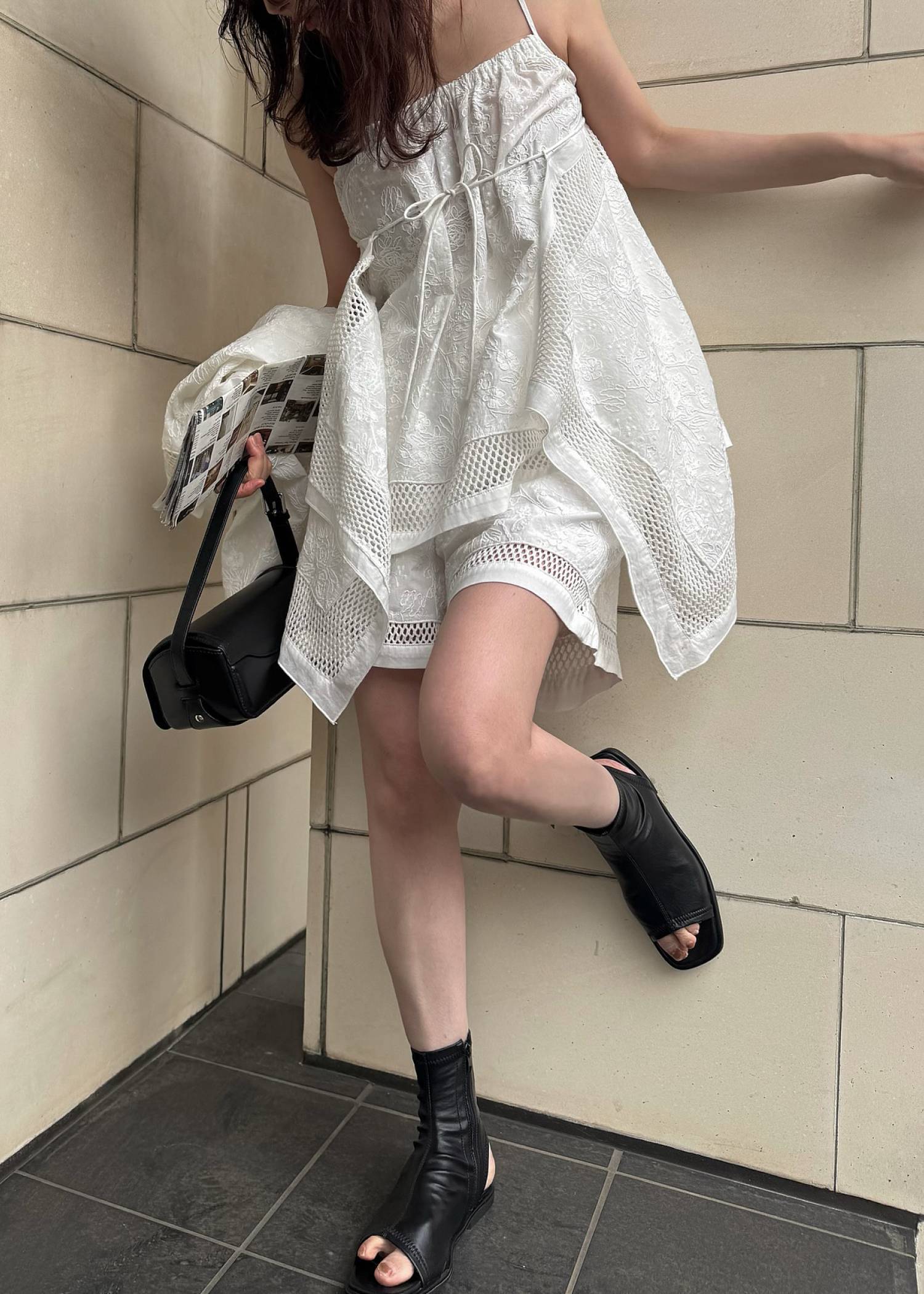 multi way drape panel cami tops