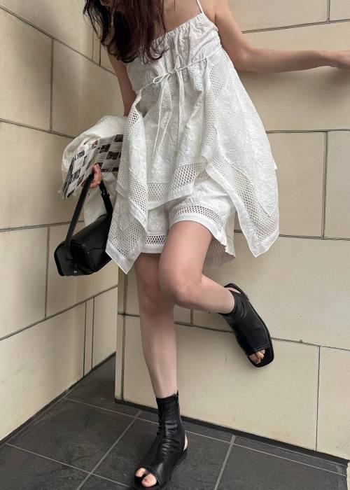 multi way drape panel cami tops