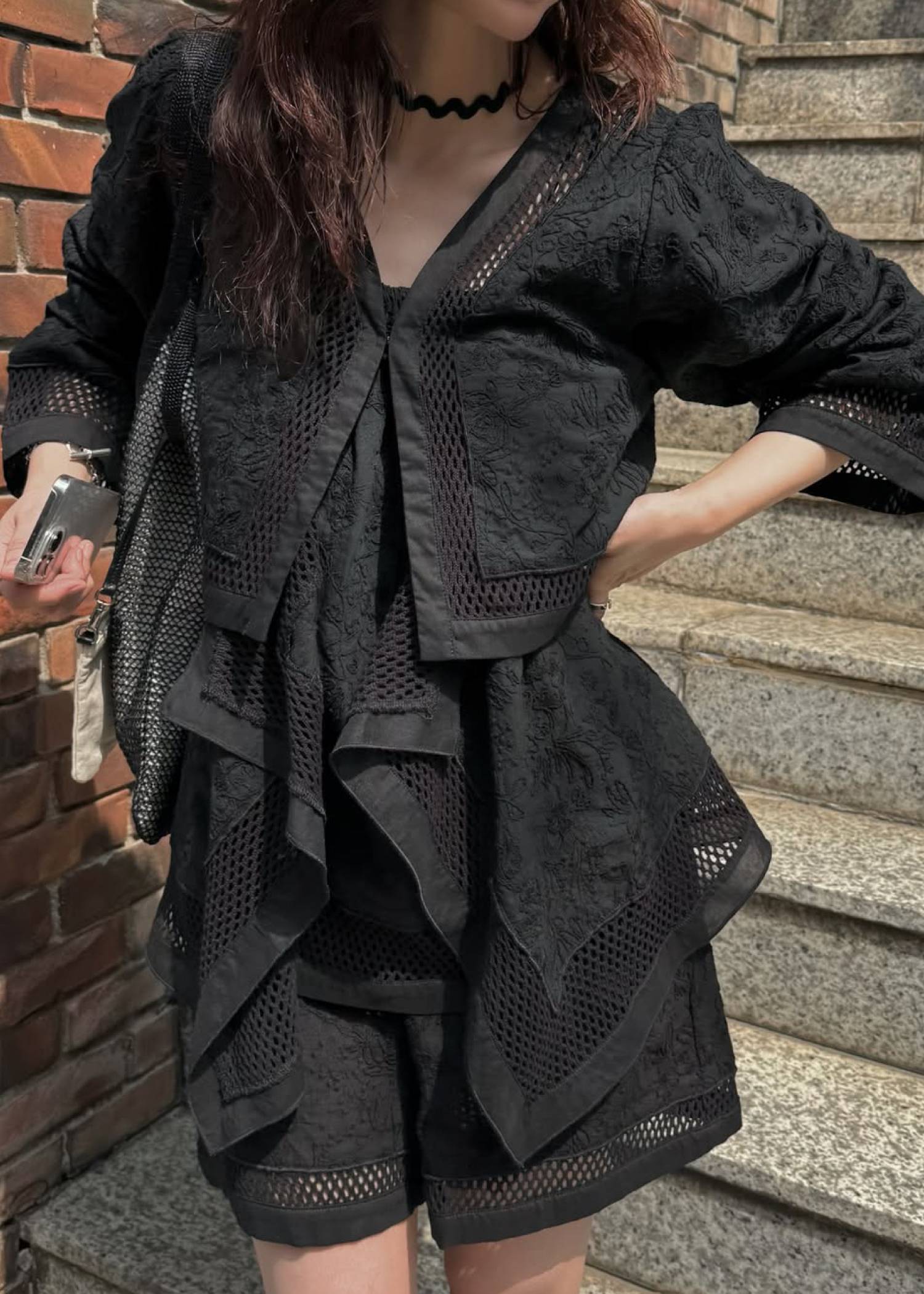 multi way drape panel cami tops