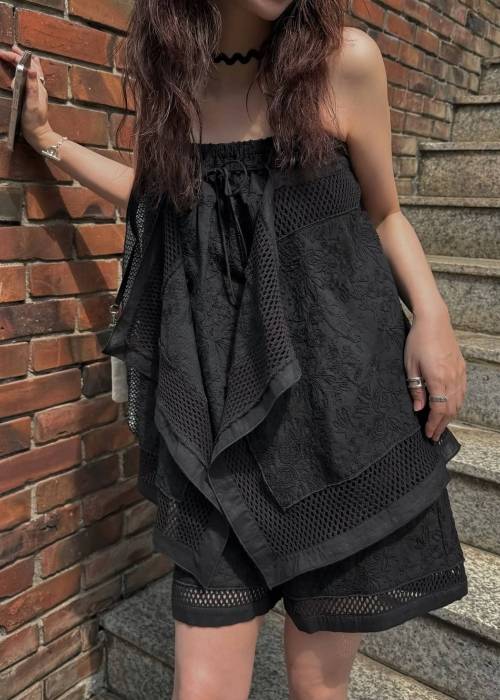 multi way drape panel cami tops