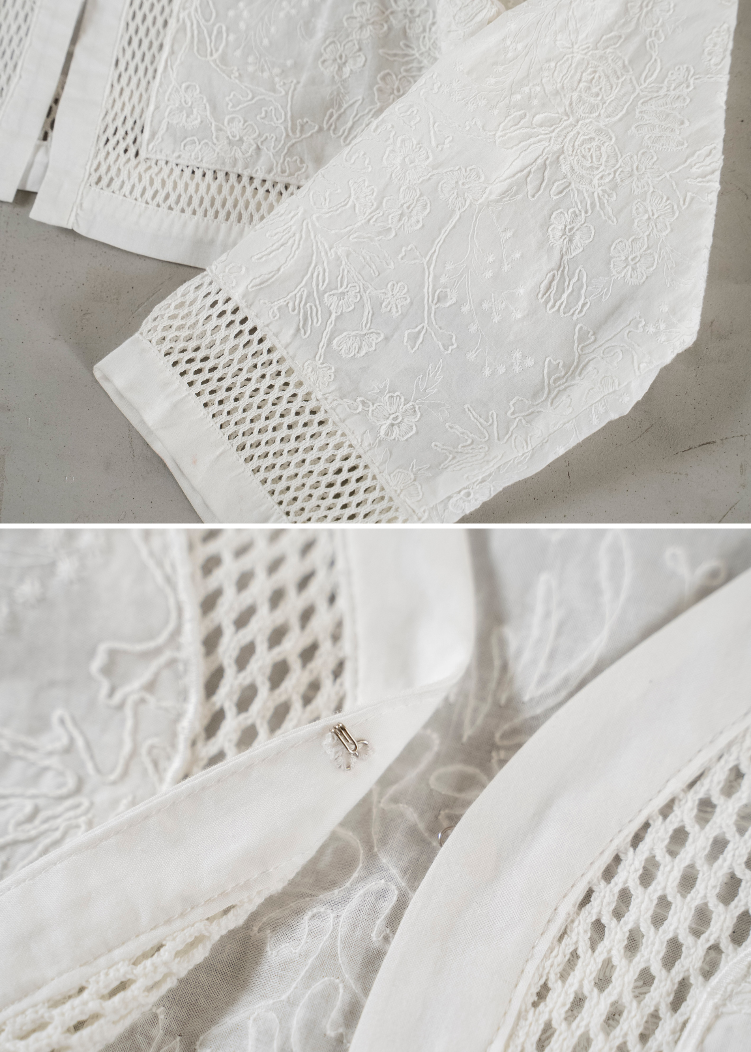 trimming lace cropped bolero BL