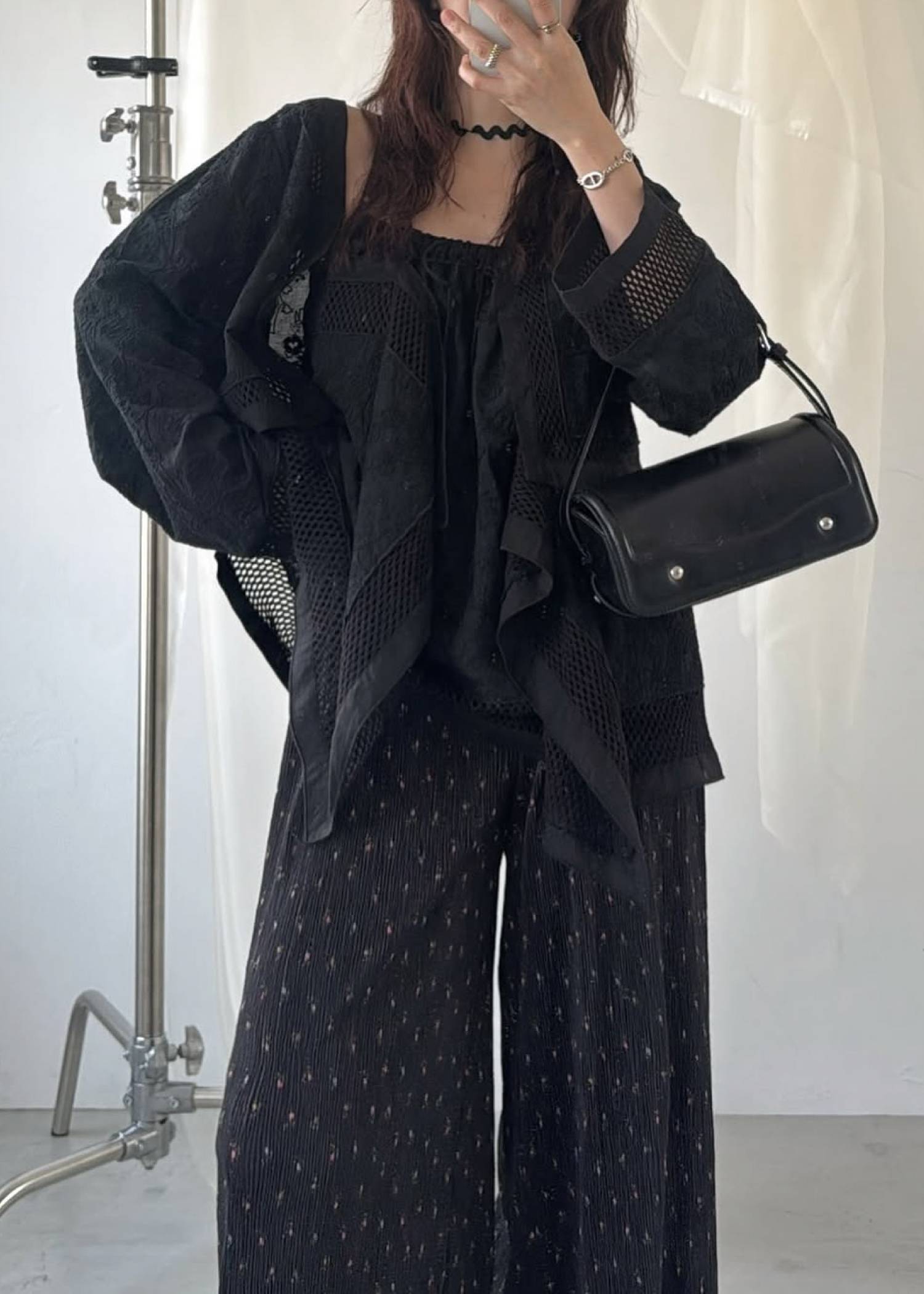 trimming lace cropped bolero BL