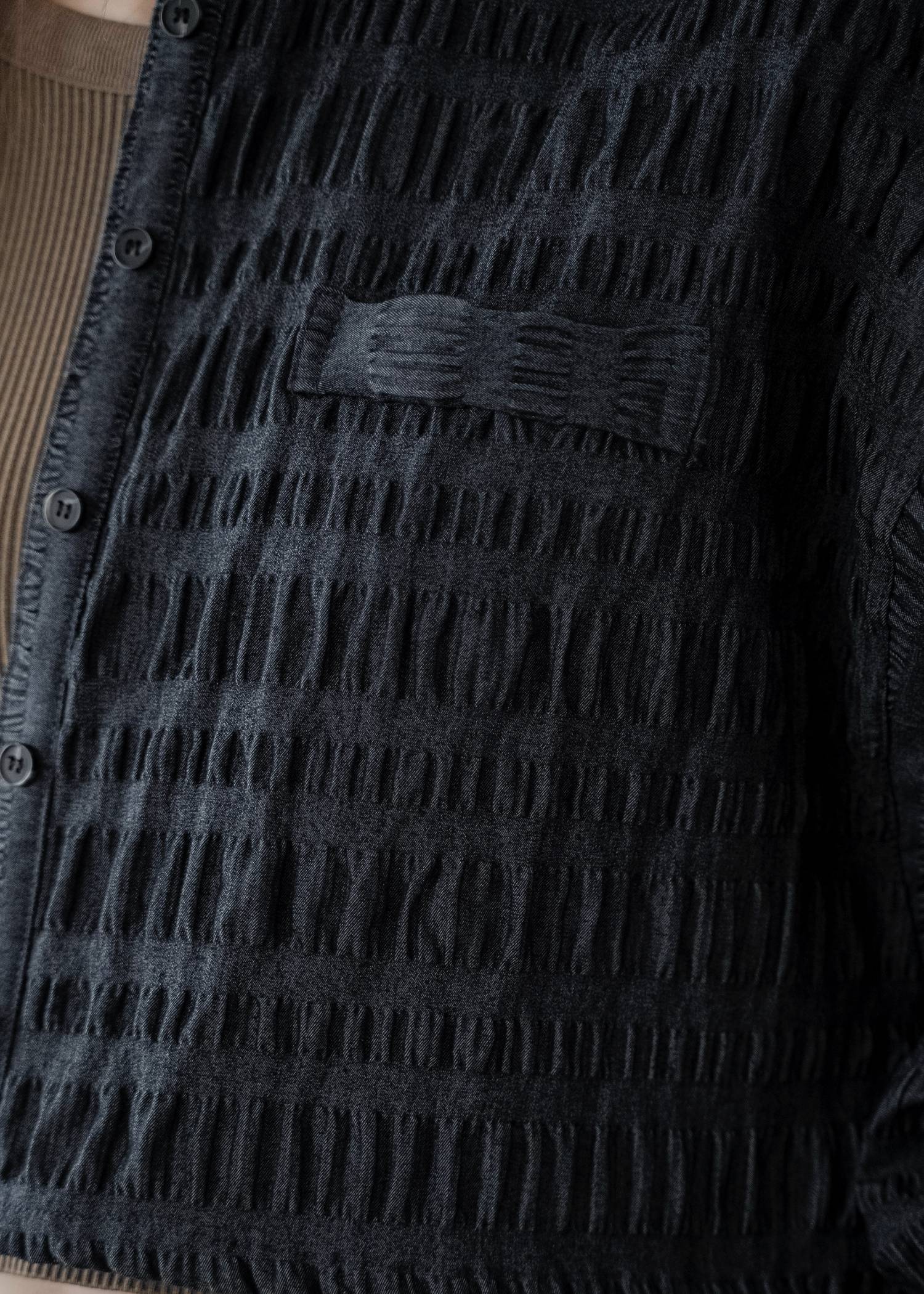 shirring dungaree short SH