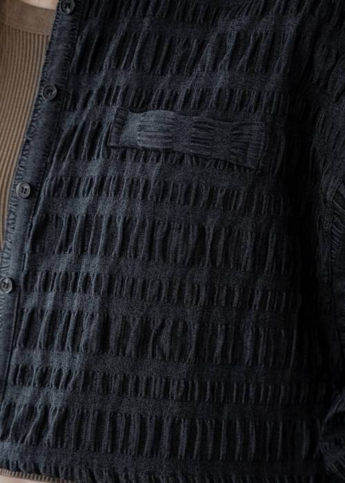 shirring dungaree short SH