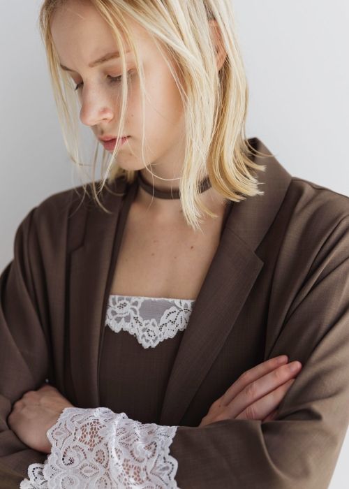 lace basic bare camisole