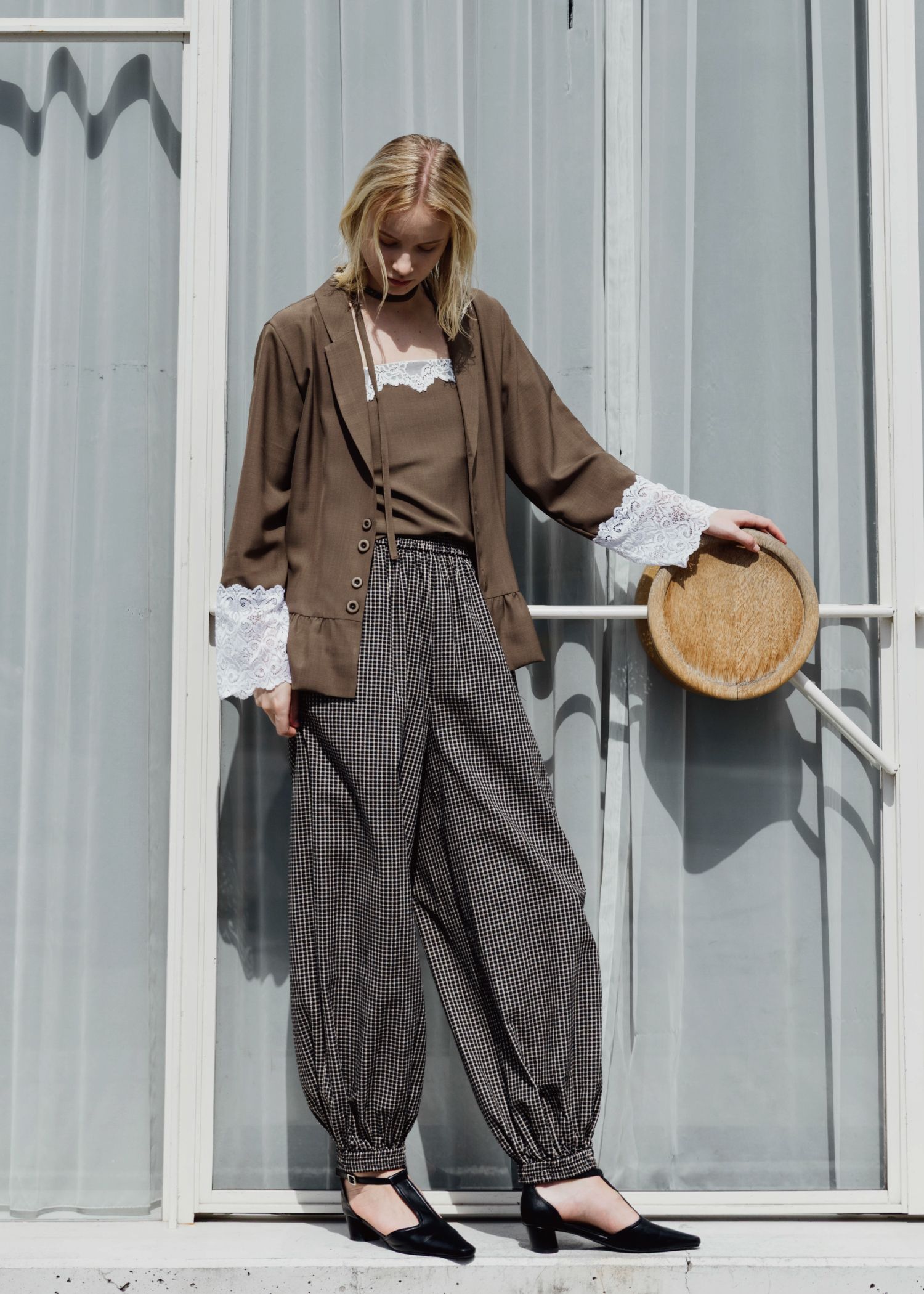 lace basic bare camisole