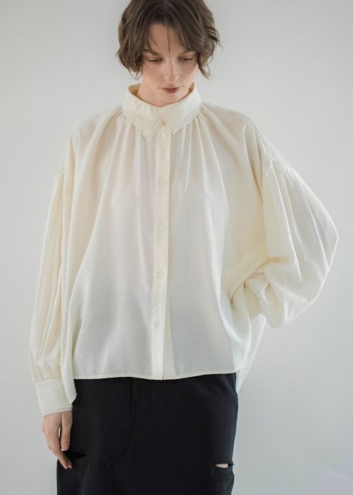 collar & cuffs triple layered over SH