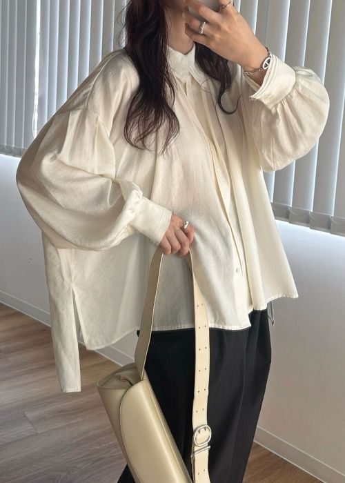 collar & cuffs triple layered over SH
