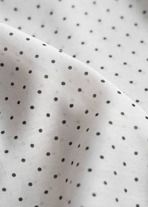 volume sleeve dot scrunchie BL
