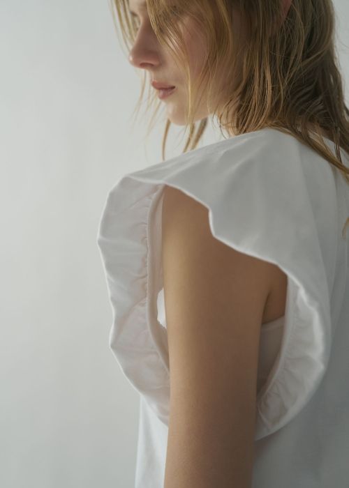 【Hanes for WILLFULLY】2P BEEFY-T balloon sleeve tops