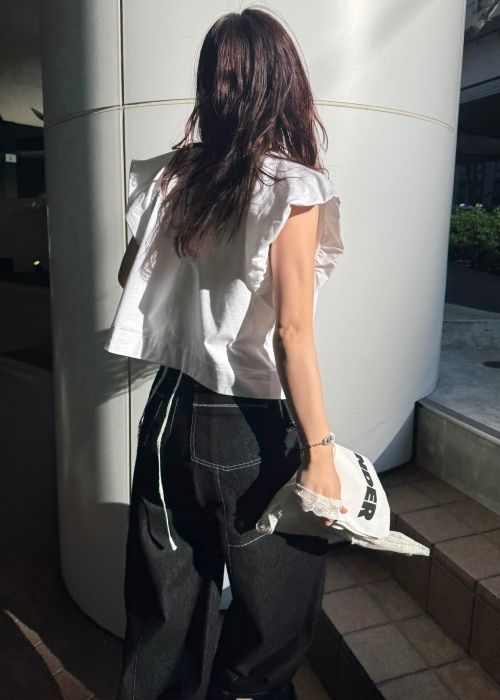 【Hanes for WILLFULLY】2P BEEFY-T balloon sleeve tops