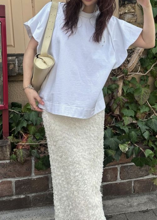 【Hanes for WILLFULLY】2P BEEFY-T balloon sleeve tops