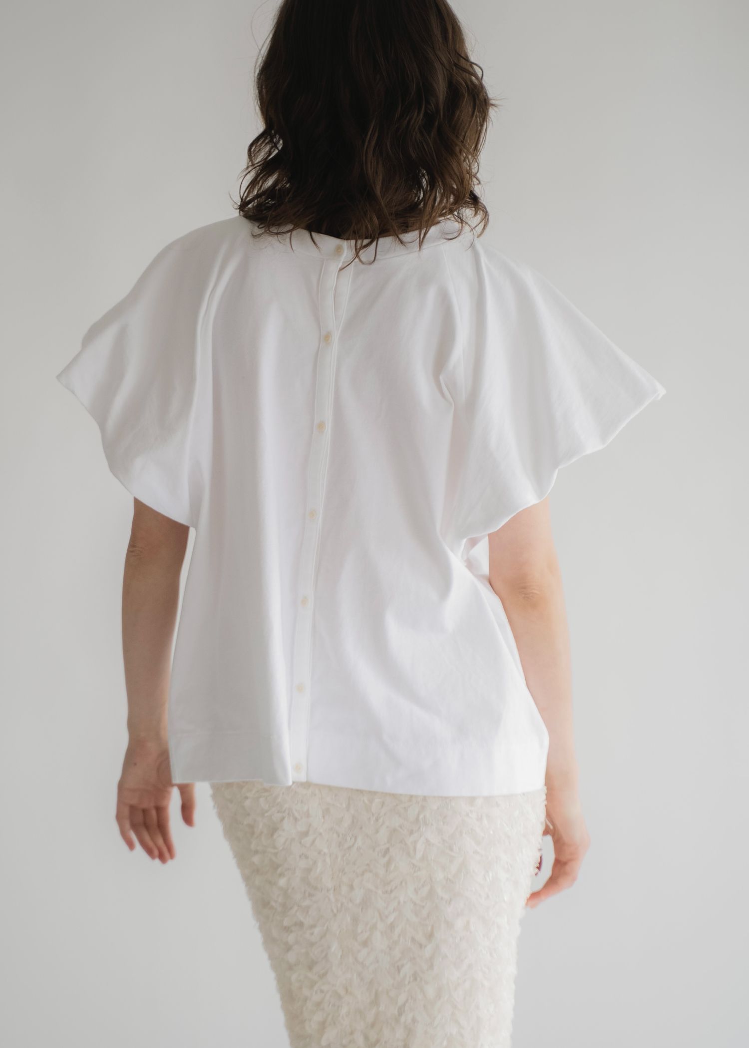 【Hanes for WILLFULLY】2P BEEFY-T balloon sleeve tops