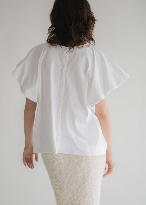 【Hanes for WILLFULLY】2P BEEFY-T balloon sleeve tops