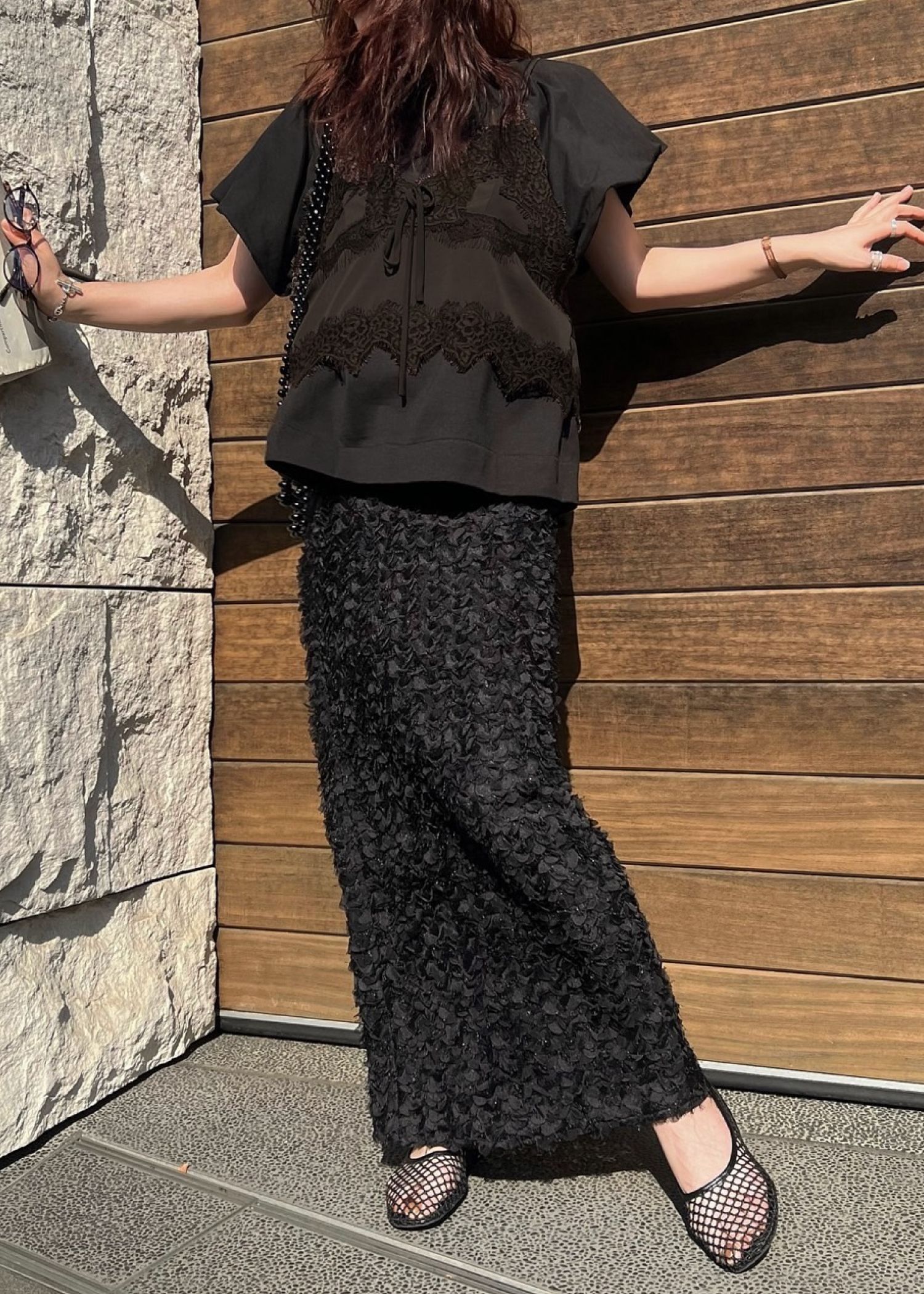 【Hanes for WILLFULLY】2P BEEFY-T balloon sleeve tops