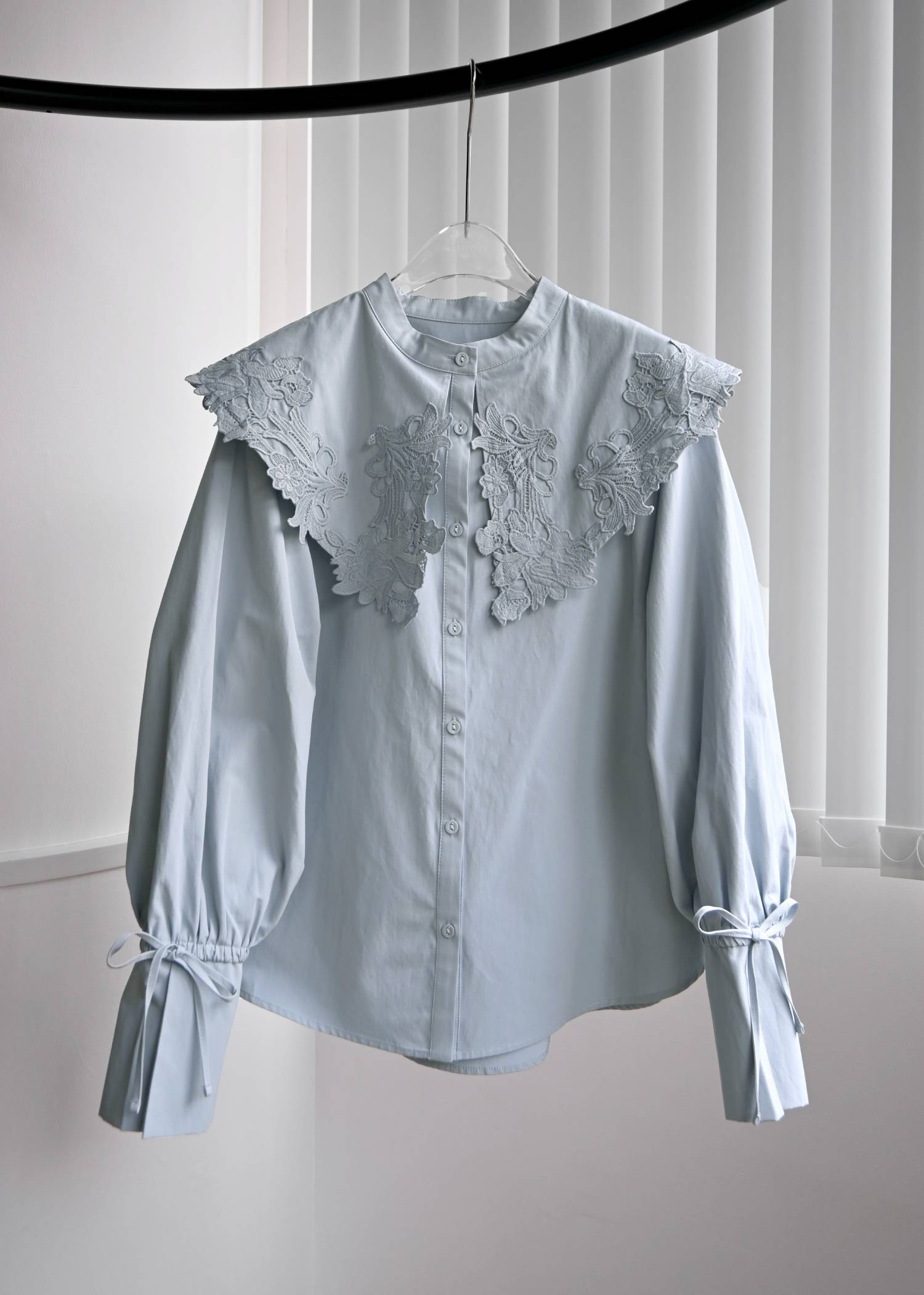 motif lace big collar SH