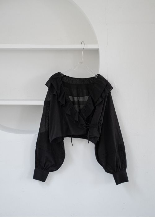 frill collar cachecoeur bolero BL