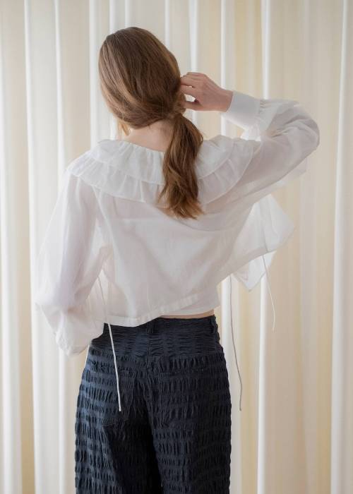 frill collar cachecoeur bolero BL