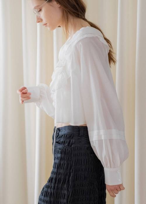 frill collar cachecoeur bolero BL