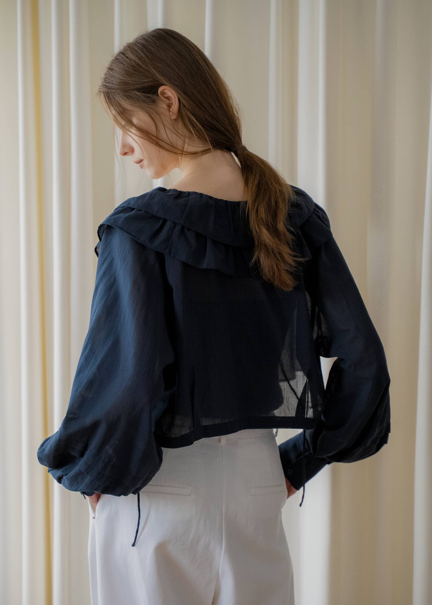 frill collar cachecoeur bolero BL