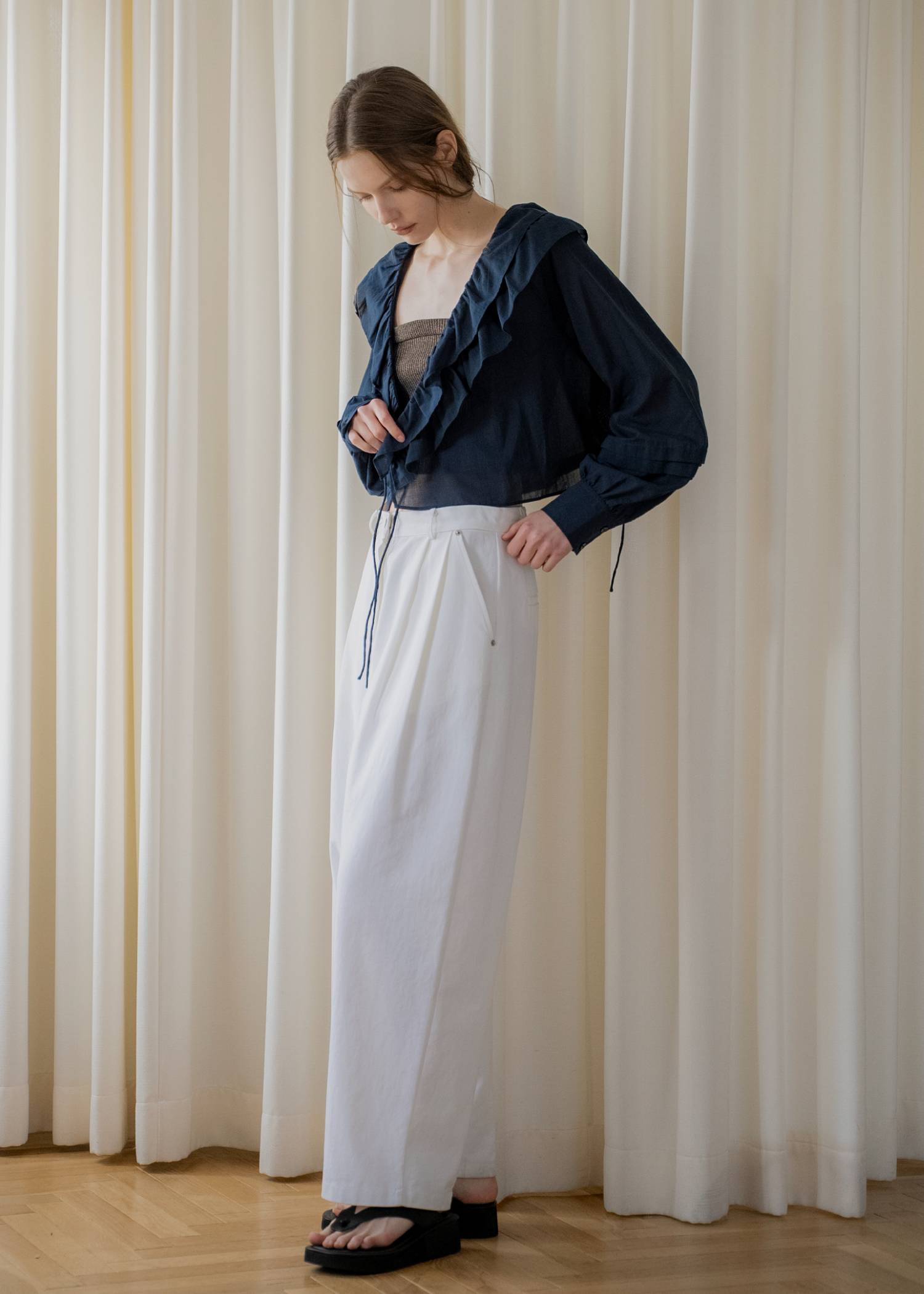 frill collar cachecoeur bolero BL