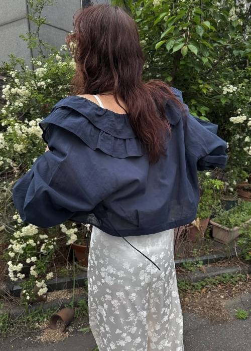 frill collar cachecoeur bolero BL