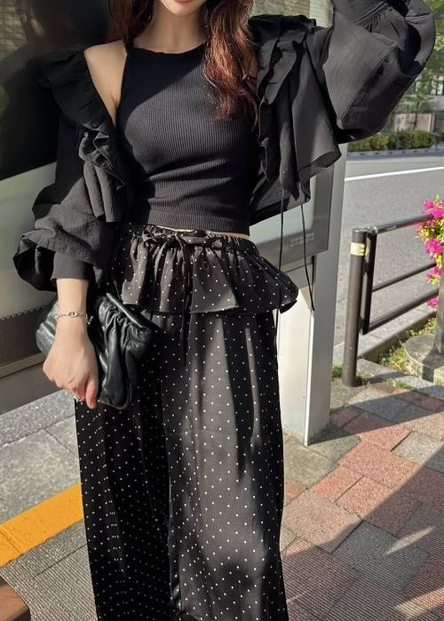frill collar cachecoeur bolero BL